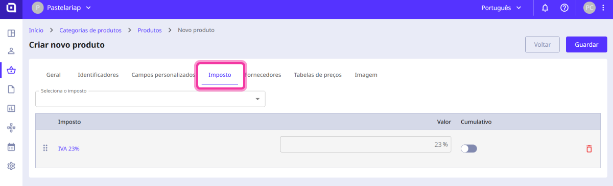 aplicar isenção produtos 1