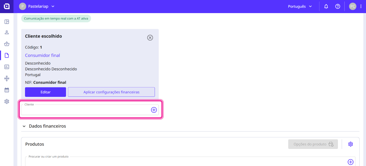 como emitir uma fatura 4