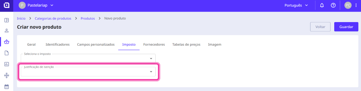 aplicar isenção produtos 2