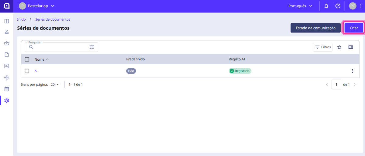 Como criar uma série de documentos 2