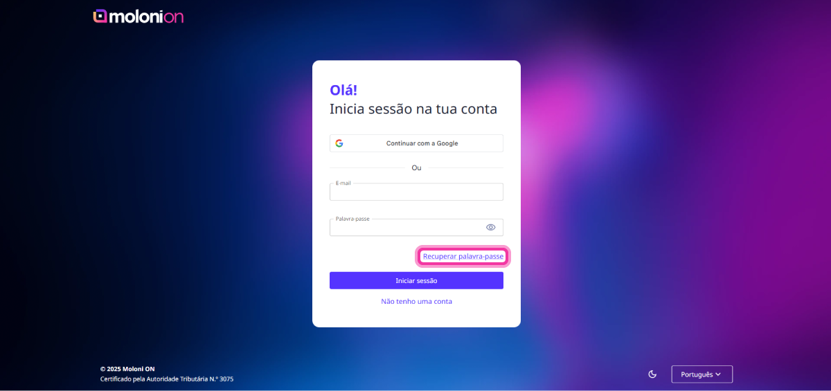 como fazer login 4