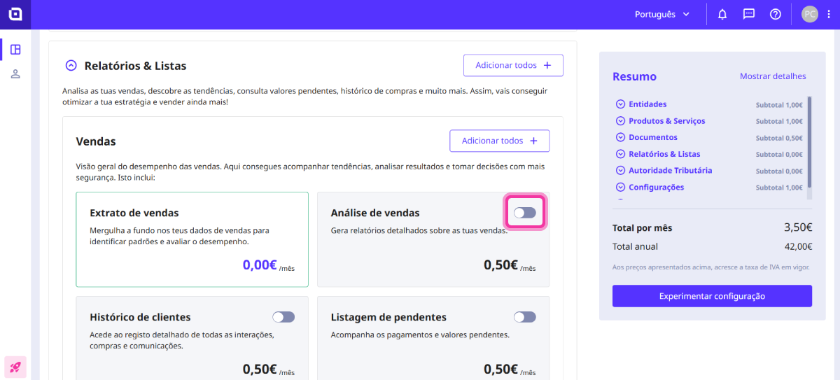 How to use the Moloni ON Configurator 7