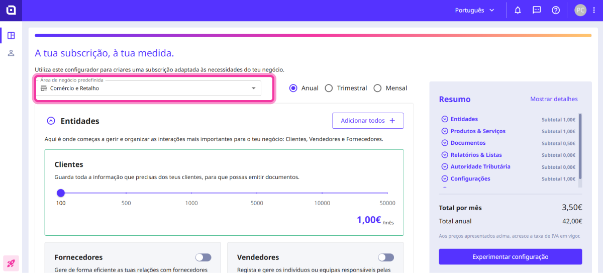 How to use the Moloni ON Configurator 1