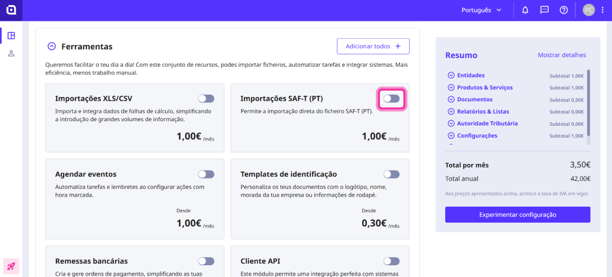 How to use the Moloni ON Configurator 9
