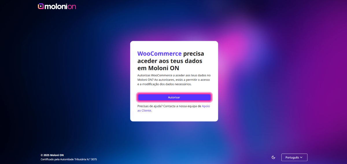 ligar a tua loja PrestaShop com o Moloni ON 13