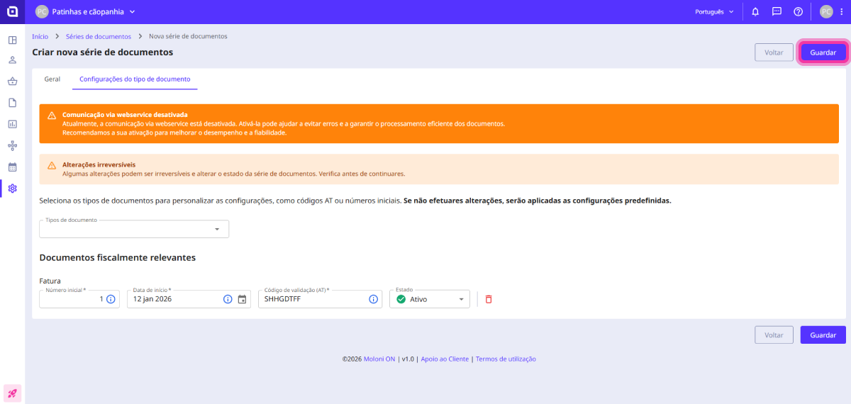 Como comunicar séries de forma manual 7