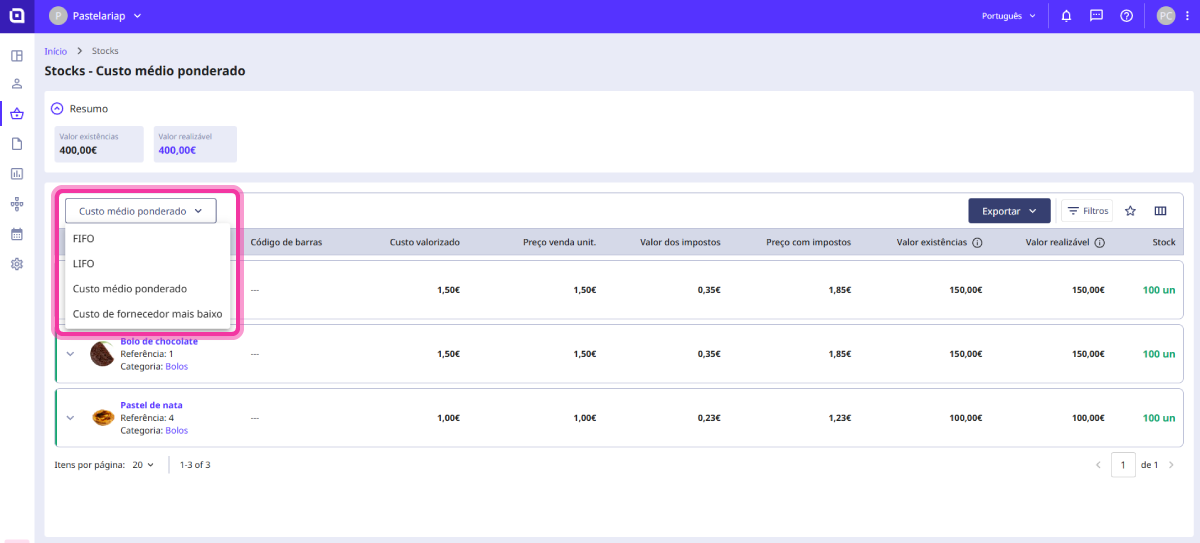 How to manage product stock 2