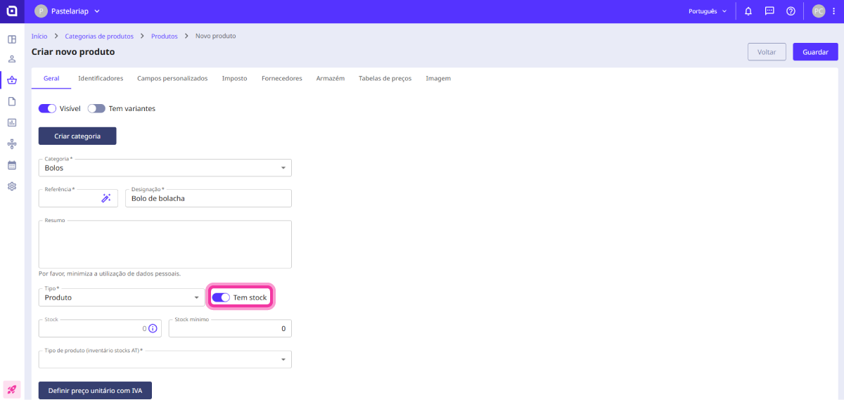 How to add stock movements 2