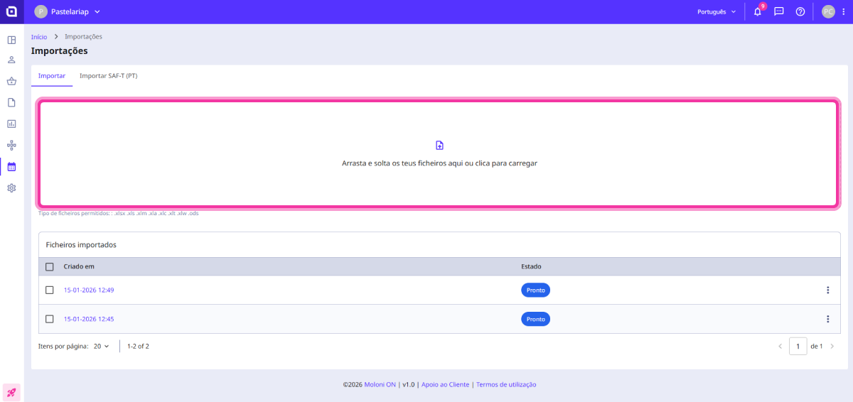 How to import products 2