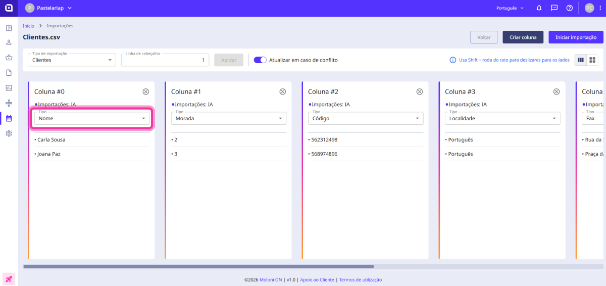 How to import customers or suppliers 7