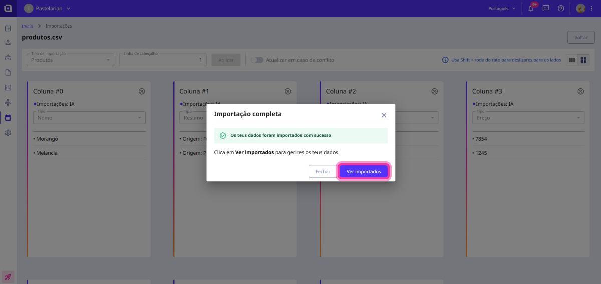 How to import products 11