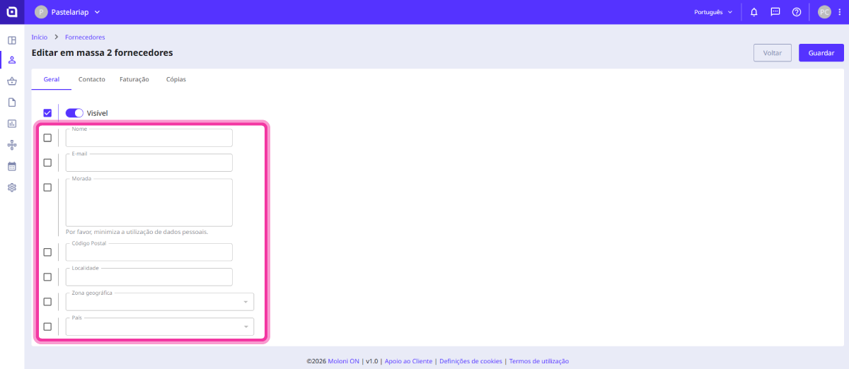 Como importar fornecedores 17