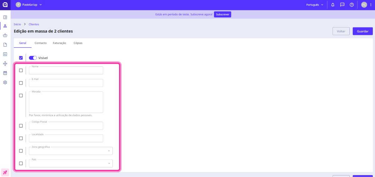 Como importar clientes 17