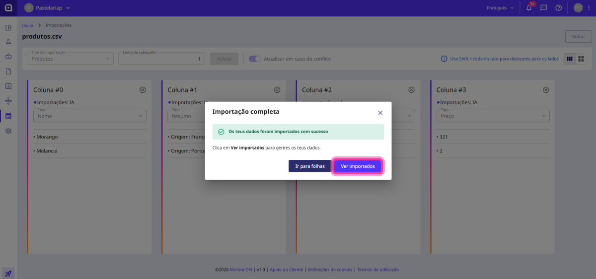 How to import products 12