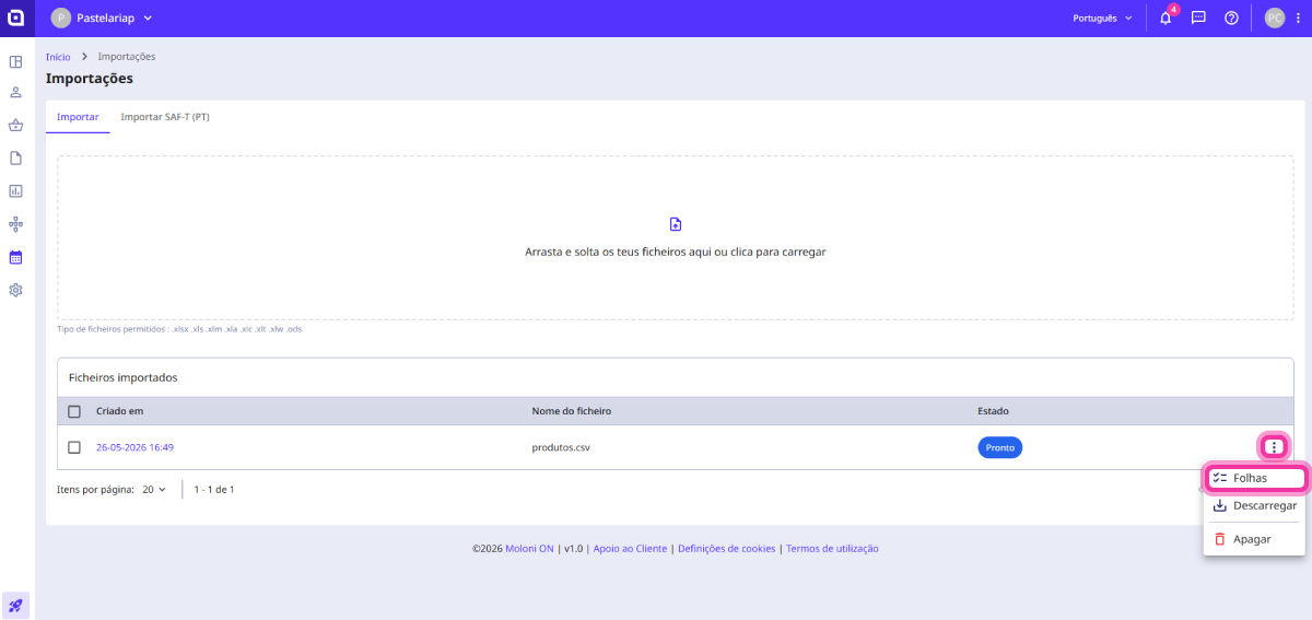 How to import products 3