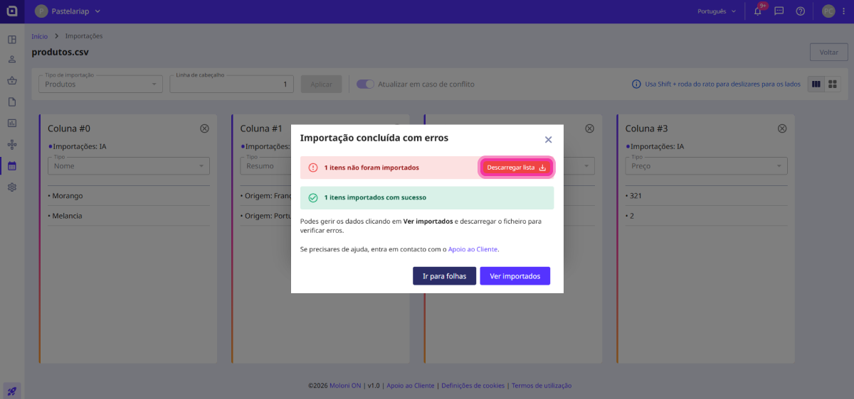 How to import products 13