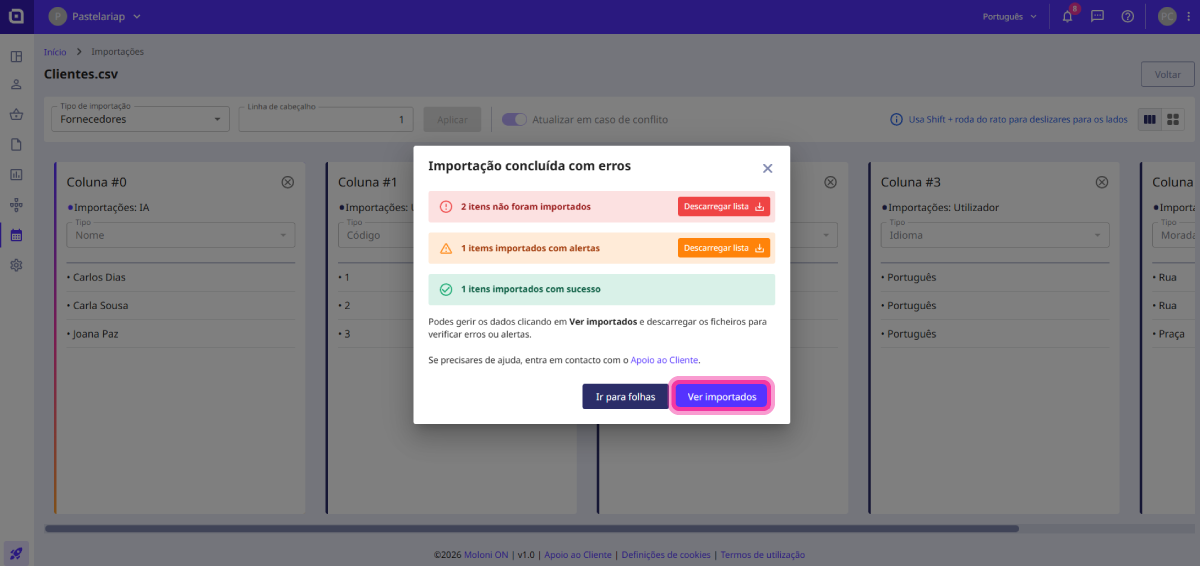 How to import suppliers 12