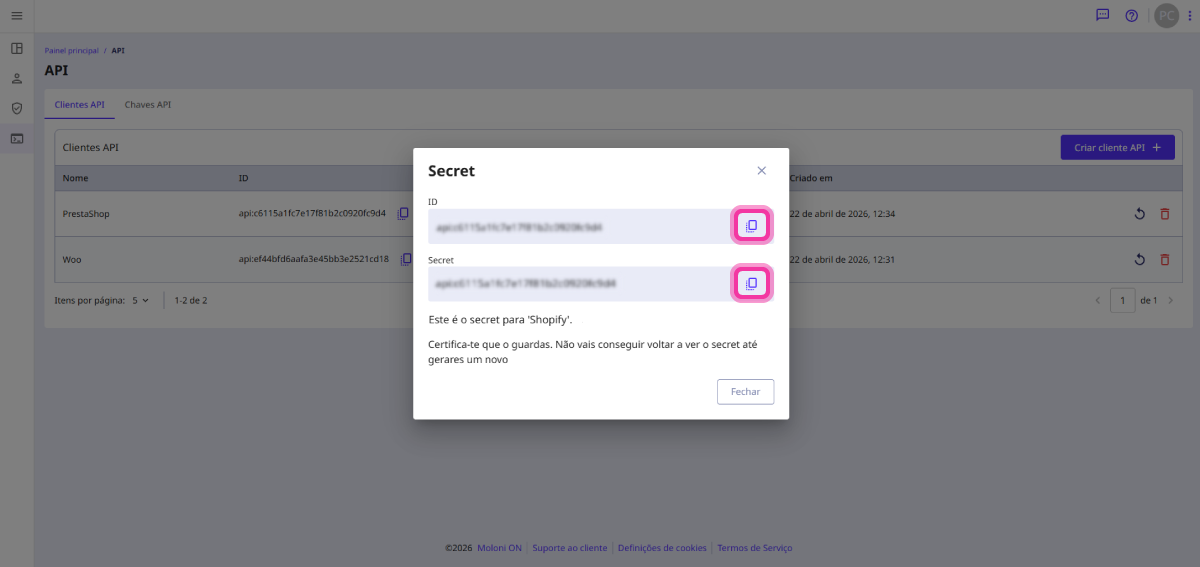 Como ligar a tua loja Shopify 10