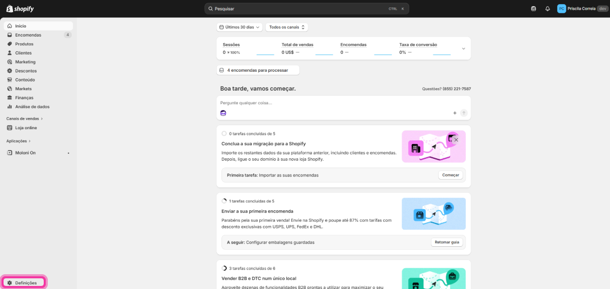 Como configurar o campo contribuinte 1