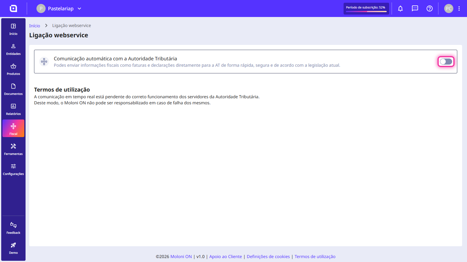 Como configurar a ligação com AT 2